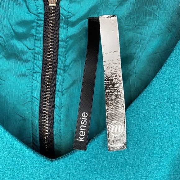 Kensie Color Block Dress Teal & Faux Leather
(Size M) - Picture 4 of 6